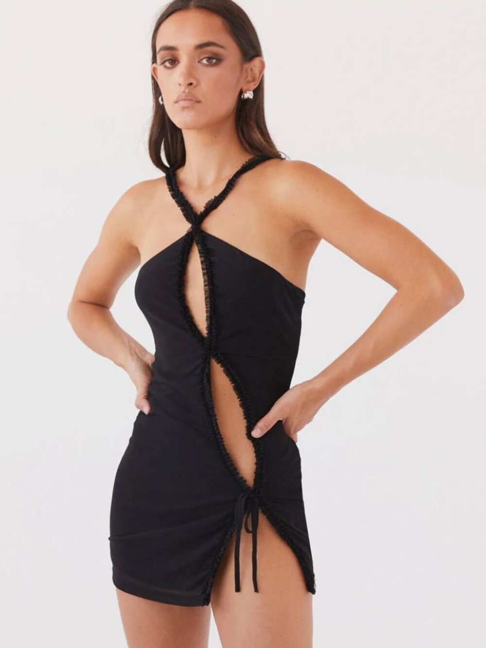 Peppermayo Cut Out Mini Dress